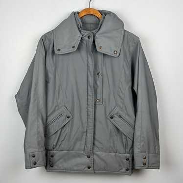 Vintage London Fog gray bomber jacket size 5/6