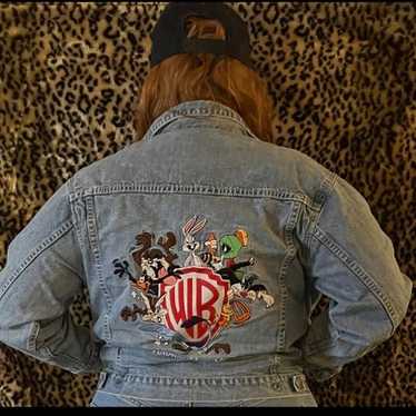 Vintage Warner Bros Looney Tunes Jean Jacket