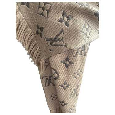 Louis Vuitton Logomania wool scarf