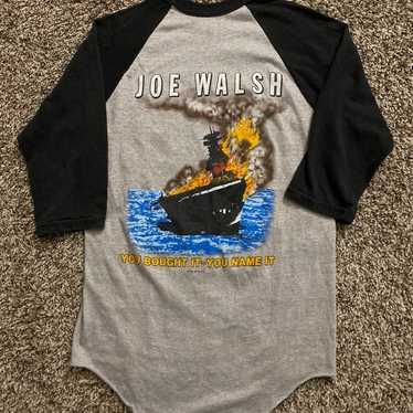Vintage Joe Walsh Shirt - Etsy