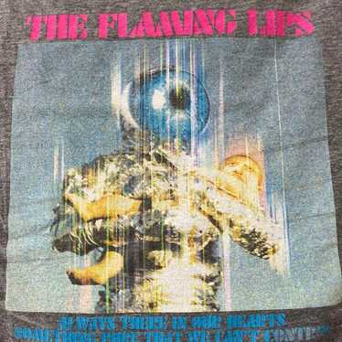 The Flaming Lips - Gray Shirt. XL. - Gem The Flaming Lips - Gray Shirt. XL. - Gem