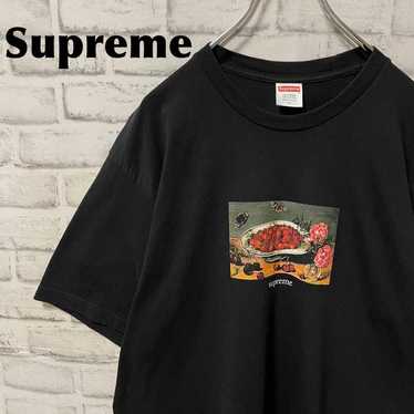 395【Popular Size L】Supreme Big Logo Short Sleeve T