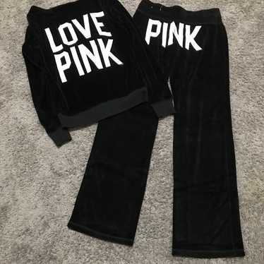 Victoria’s Secret PINK Vintage Velour Tracksuit