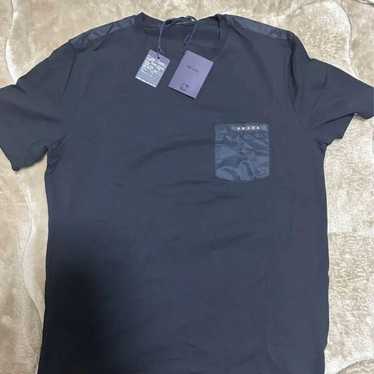 PRADA Black T-shirt with Pocket