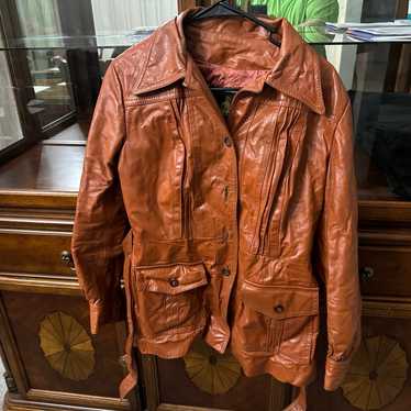 Vintage Leather Voyager Jacket