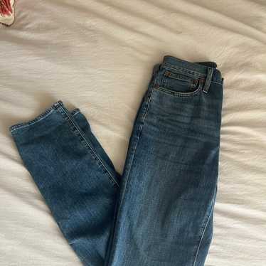 Madewell high-rise boy jeans