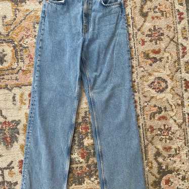 90’s high rise Zara jeans