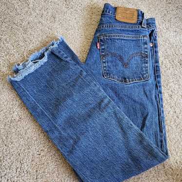 Levis Premium Wedgie Straight Jeans