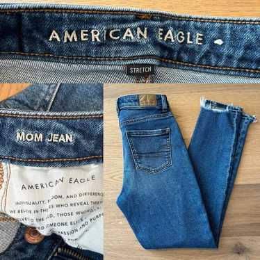 Size 00 mom jeans, American Eagle size 00 jeans