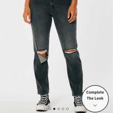 hollister ultra high rise mom jeans