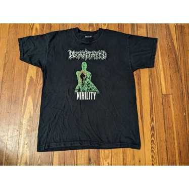 Decapitated Nihility VTG Black Mens Death Metal Sh