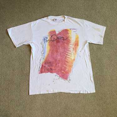 80s The Cure Kiss Me Tシャツ SMITHS CULT Vintage 80s The Cure Kiss Me Kiss Me Kiss Me T Shirt Sz L