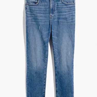 Madewell high-rise slim crop boyjean