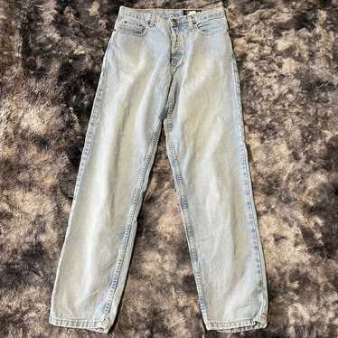 Vintage light wash 90’s Eddie Bauer mom jeans