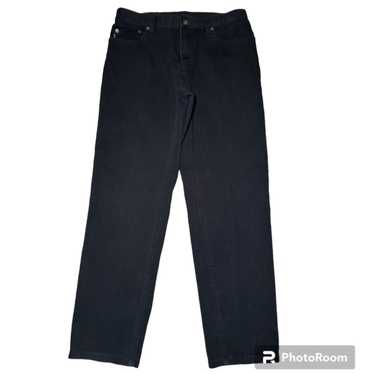 VTG LAUREN JEANS CO RAPLH LAUREN PETITE BLACK DENI