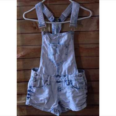 Vintage Blue Spice Denim Overalls.