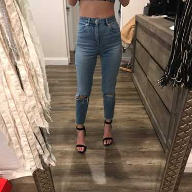 Asos High Waisted Mom Jeans 25