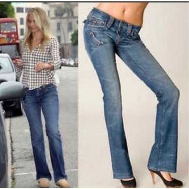 TAVERNITI SO JEANS FLARE DENIM JANIS JEANS SZ 28 X 33… - Gem