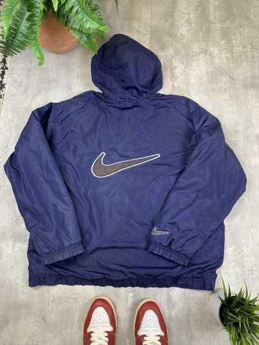 Nike × Streetwear × Vintage Nike Big Swoosh Brown 