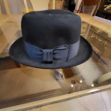 Vintage Dobbs Wool Fedora Hat