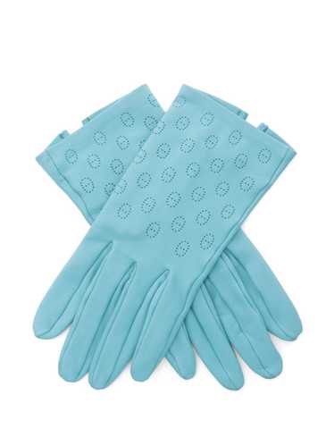 Hermès Pre-Owned 2010s leather gloves - Blue