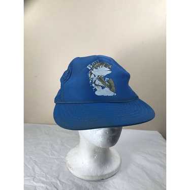 Vintage Bass fishing trucker mesh hat cap