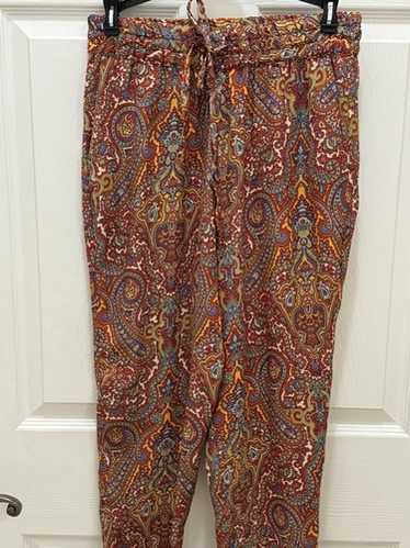 未使用♡SACRA OVERLAP PAISLEY PANTS ブラウン　S OVERLAP PAISLEY PANTS 180 ブラウン【SACRA(サクラ)】｜Fleur