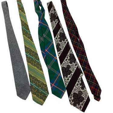 Vintage tie bundle set of five