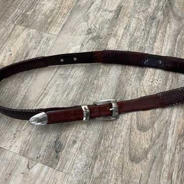 Vintage Brighton Leather Belt