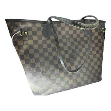 Louis Vuitton Neverfull leather tote