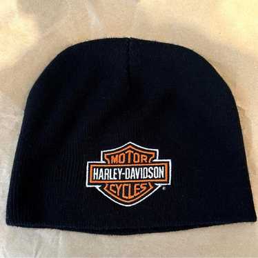 Harley-Davidson vintage knitted cap black.