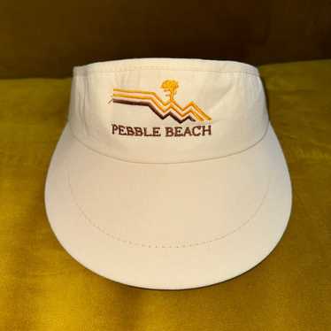 Rare Vintage Pebble Beach Golf Visor