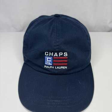 (2) Vintage Chaps Ralph Lauren Hats Hidden Pocket 