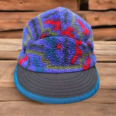 Vintage 90s Patagonia Synchilla Fleece 5 Panel Hat