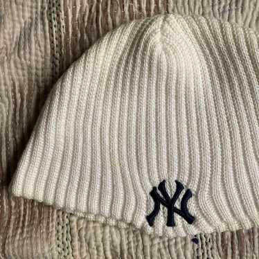 Vintage 90s New Era New York Yankees Logo Beanie Hat OS | eBay