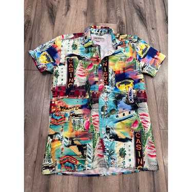 Vintage Surf Society Mens Medium Casino Print Butt