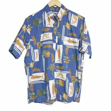 Reyn Spooner Hawaiian Shirt Medium