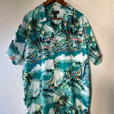 Size L Polo Ralph Lauren Hawaiian shirt Aloha shir