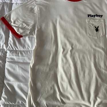 White playboy t - Gem