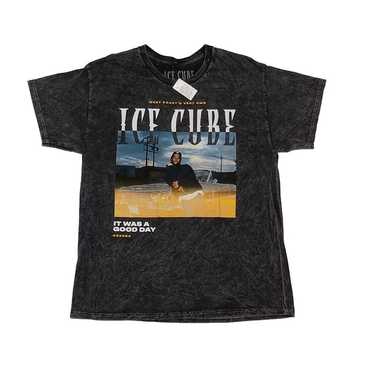 Vintage Style Ice Cube Large Graphic T-Shirt