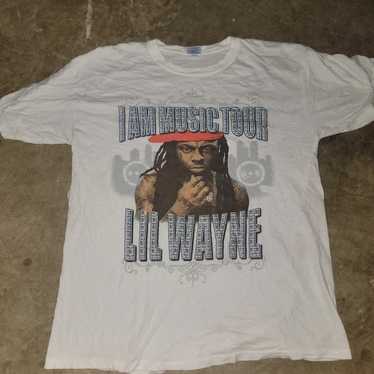 Lil Wayne Tシャツ　古着　サイズM 希少レア リル・ウェイン Tシャツ、ヴィンテージ風 90 年代ラップ Tシャツ