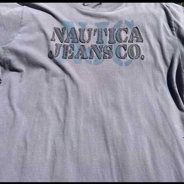 Nautica Jeans Co. Vintage T Shirt Graphic