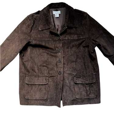 Wilsons Leather Brown Suede Jacket