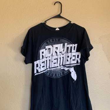 A Day To Remember T-Shirt Unisex Large L Degenerates Tour