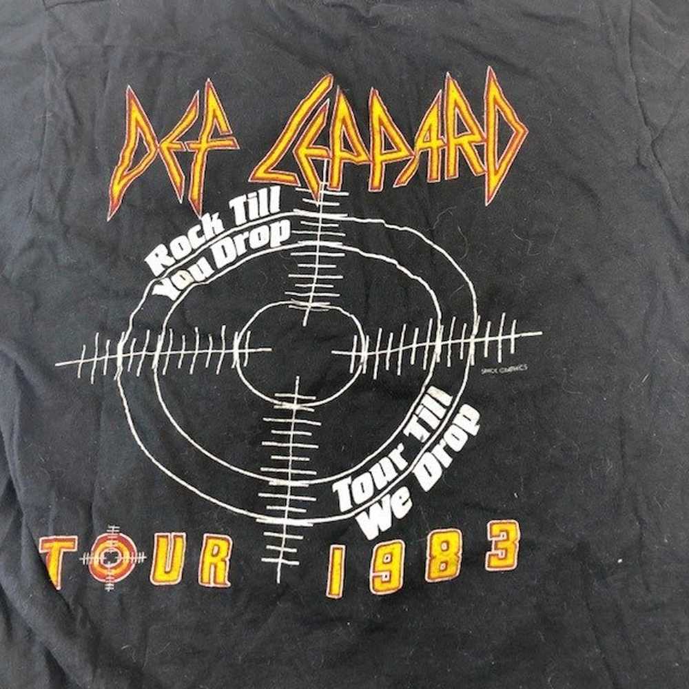 Vintage Original 1983 80's Def Leppard - image 5