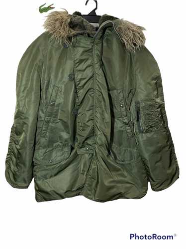 ALHPA N-３B USA製 80‘ 90‘s Ｖintage ◇80年代後期 USA アルファインダストリーズ【S】N-3B 旧タグ