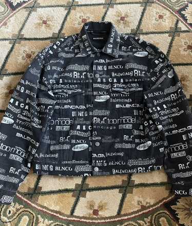 Balenciaga Balenciaga All Over Denim Jacket