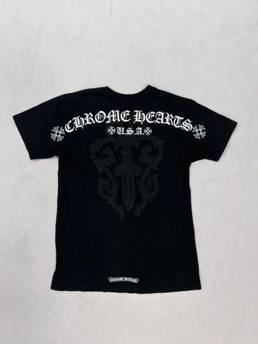 Chrome Hearts Chrome Hearts USA Dagger Black T-Shi