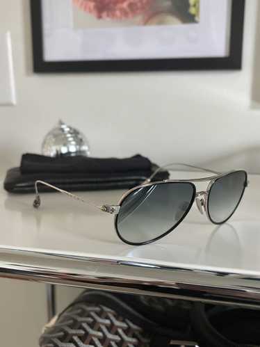 Chrome Hearts CHROME HEARTS BONE AVIATOR SUNGLASSE