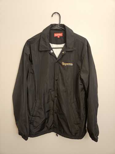 Supreme Black Gonz Coaches Jacket